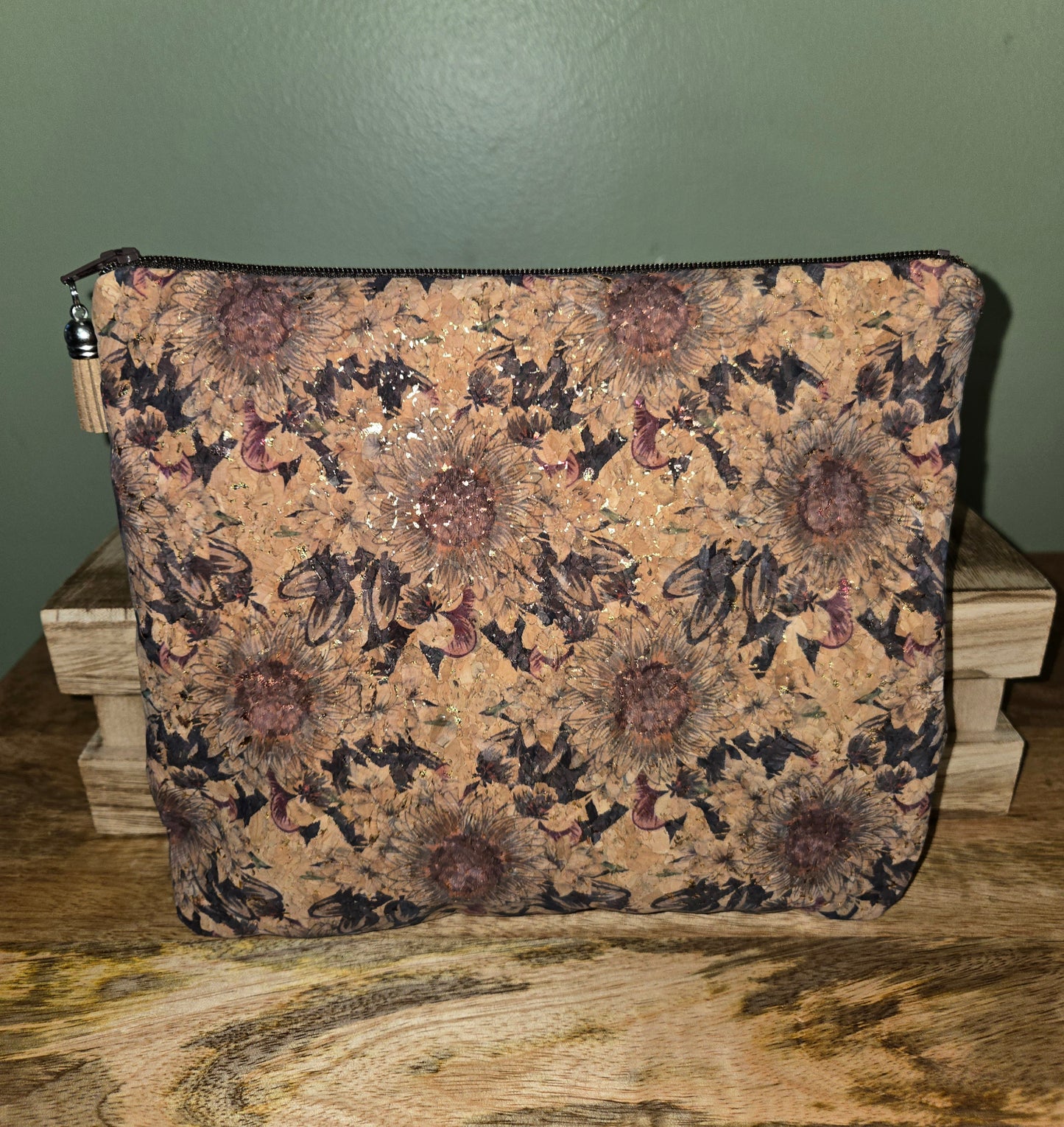 Cork Zipper Pouches